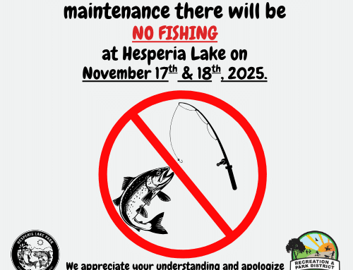 No Fishing November 17-18, 2025