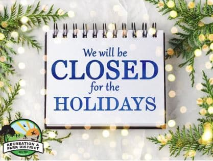 Closed for the Holidays